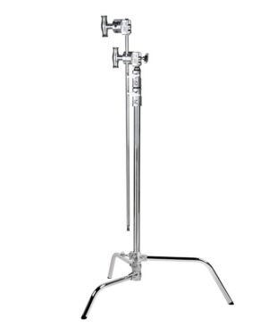 Kupo CL-30MK 30 inch Silver C-Stand kit with grip and arm