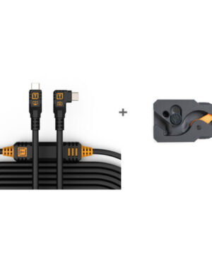 Tether Tools Tetherguard 9.4m USB-C Leverlock & Cable Kit Black