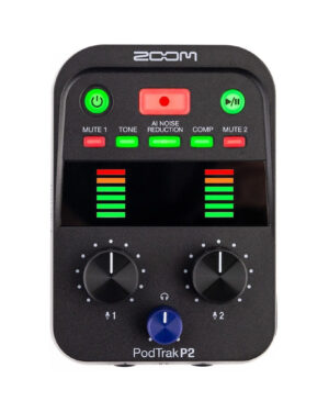 Zoom PodTrak P2 USB Mic Recorder