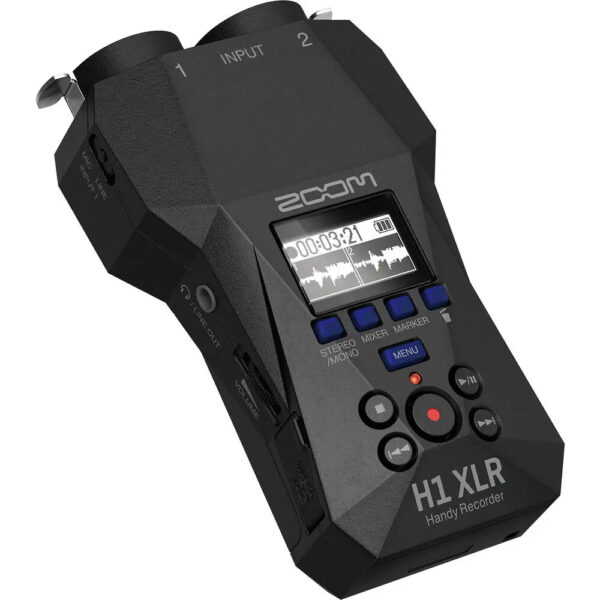 Zoom H1 XLR Portable Audio Recorder for Video - Image 2