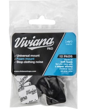 Viviana Foam Pads Black 12 Pack