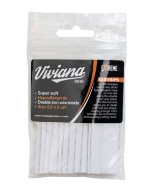 Viviana Moleskin Extreme White 12 Pack