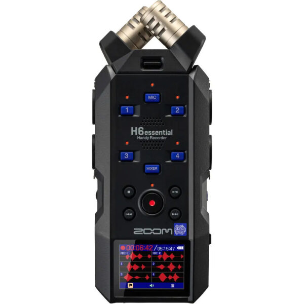 Zoom H6essential 6-Track 32-Bit Float Portable Audio Recorder - Image 2