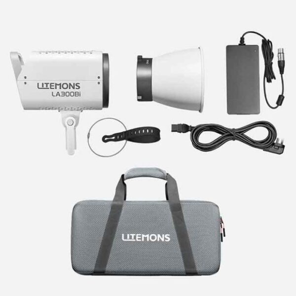 Godox Litemons LA300BI BI-Colour COB Kit With Case