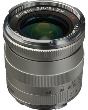 Zeiss Biogon 21mm f/2.8 ZM Lens for Leica M-Mount - Silver