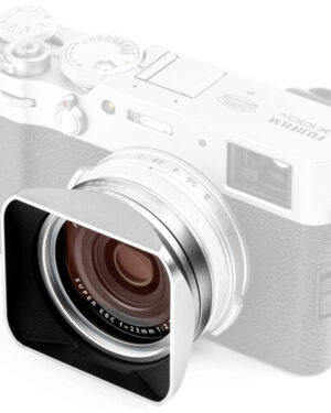 NiSi X100 Series NC UV Filter with 49mm Filter Adaptor, Metal Lens Hood and Lens Cap for Fujifilm X100/X100S/X100F/X100T/X100V (Silver)