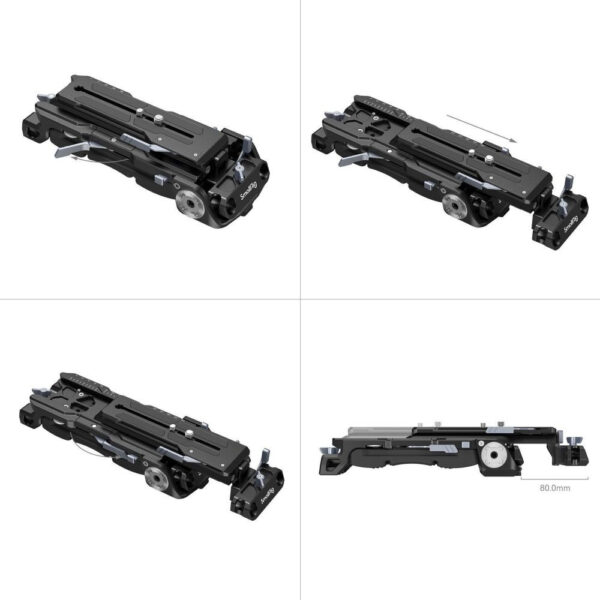 SmallRig Universal Shoulder Rig (Compatible with Sony VCT-14 Plate) 2837C - Image 4