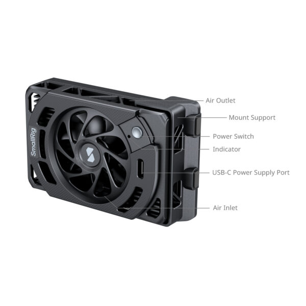 SmallRig Cooling Fan for Canon EOS R5 Mark II & R5 5063 - Image 3