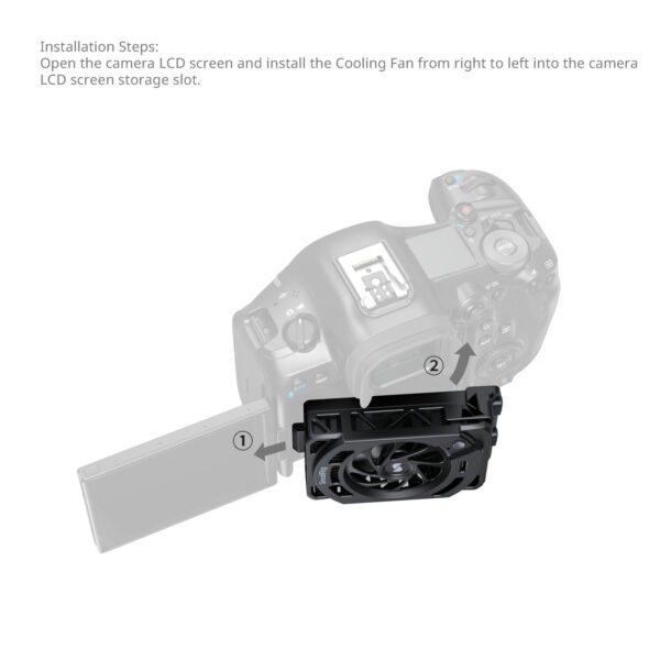 SmallRig Cooling Fan for Canon EOS R5 Mark II & R5 5063 - Image 4