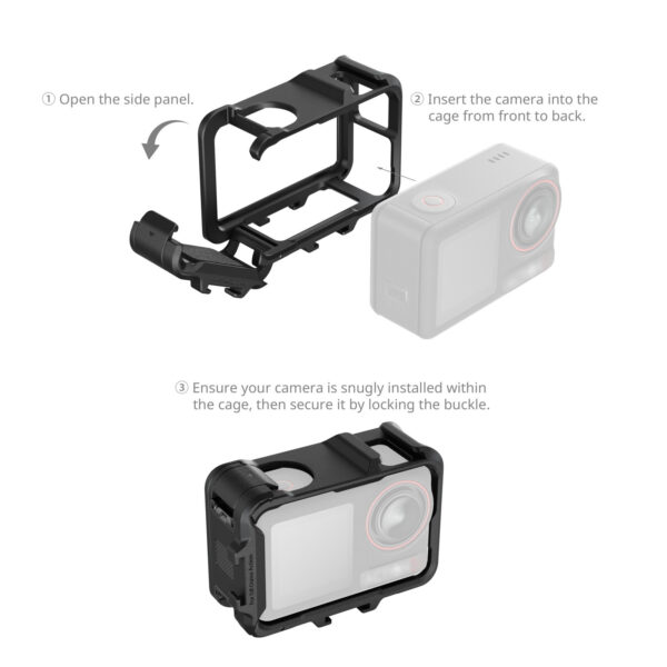 SmallRig Cage for DJI OSMO Action 5 Pro / 4 / 3 5135 - Image 5