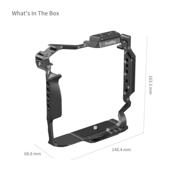 SmallRig Cage for Panasonic LUMIX S1R II / S5 II / S5 IIX / G9 II with DMW-BG1 / DMW-BG2 Battery Grip 5147 - Image 2