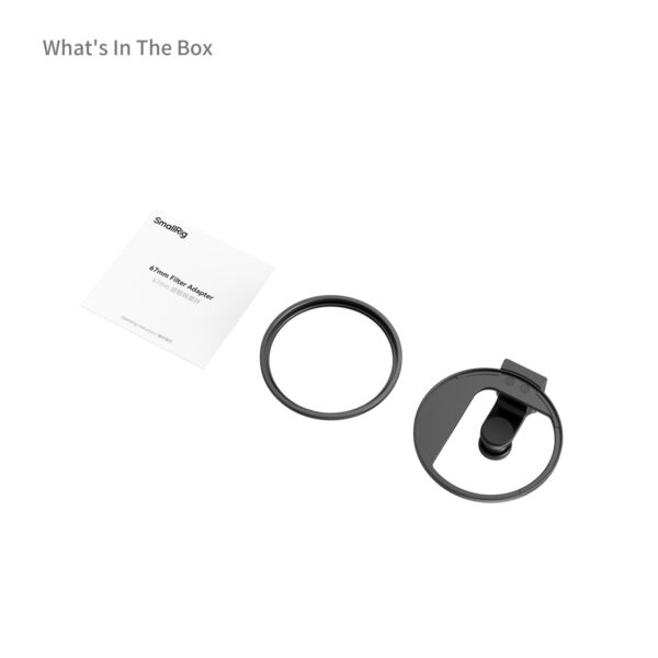 SmallRig Universal 67mm Magnetic Filter Adapter 5171 - Image 7