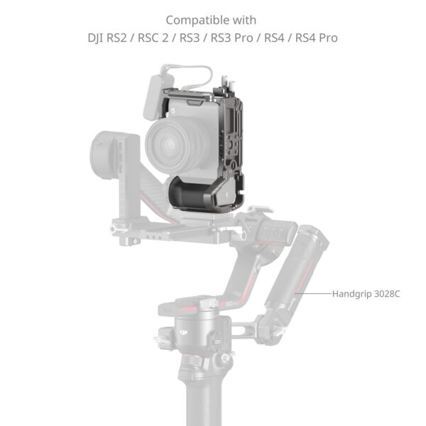 SmallRig “HawkLock” Quick Release Cage Kit with Silicone Handle for Sony Alpha 7C II / 7CR 5198 - Image 9