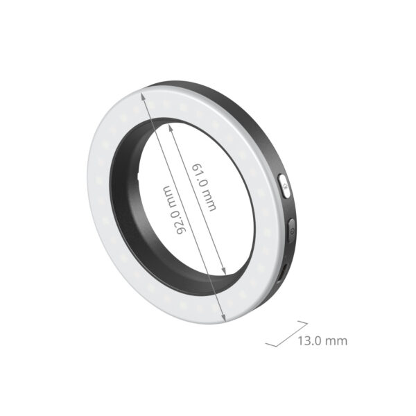 SmallRig Vibe P30 67mm Ring LED Video Light（Universal Threaded Filter Adapter Kit) 5203 - Image 3