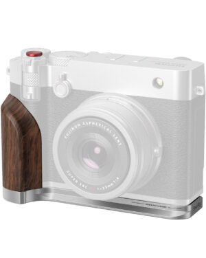 SmallRig L-Shape Mount Plate with Wooden Handle for FUJIFILM GFX100RF (Silver) 5265