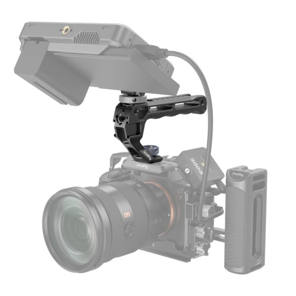SmallRig Top Handle with Monitor Support Kit (Compatible with Cold Shoe) 5322 - Image 5