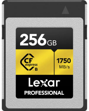 Lexar 256GB Professional CFexpress Type B Card GOLD Series