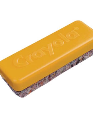 Crayola Blackboard Duster 40mm x 120mm Plastic Yellow Grip