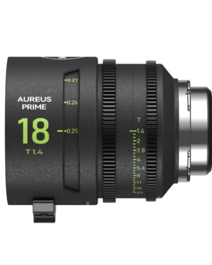 NiSi 18mm Aureus Prime Full Frame T1.4 Cinema Lens (PL Mount)