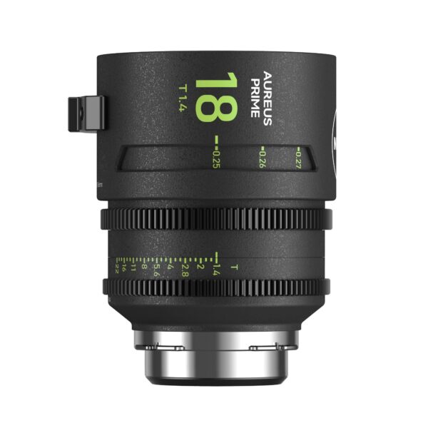 NiSi 18mm Aureus Prime Full Frame T1.4 Cinema Lens (PL Mount) - Image 2