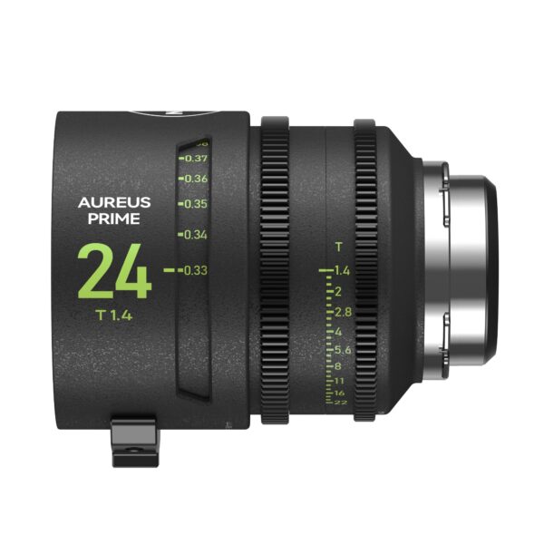 NiSi 24mm Aureus Prime Full Frame T1.4 Cinema Lens (PL Mount)