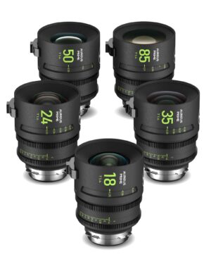 NiSi Aureus Prime Full Frame T1.4 Cinema Lens Kit (PL Mount)