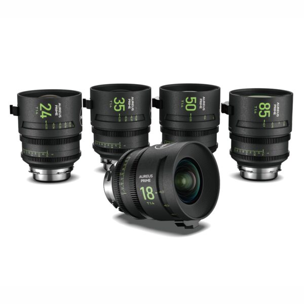 NiSi Aureus Prime Full Frame T1.4 Cinema Lens Kit (PL Mount) - Image 2