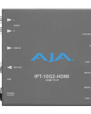 AJA HDMI to SMPTE 2110 IP Video & Audio Mini-Converter