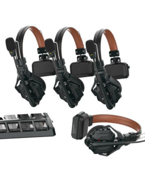 Hollyland Solidcom C1 Pro-4S Full-Duplex ENC Wireless Intercom System with 4 Headsets (1.9 GHz)