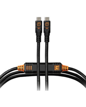 Tether Tools TetherPro Optima 10G USB-C 4.6m Straight To Straight - BLK