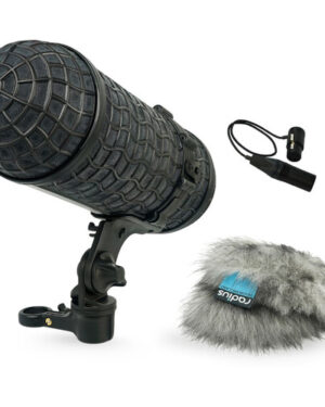 Radius Mini ALTO 180 & RAD-2 Kit with 3-Pin XLR Cable Grey Fur
