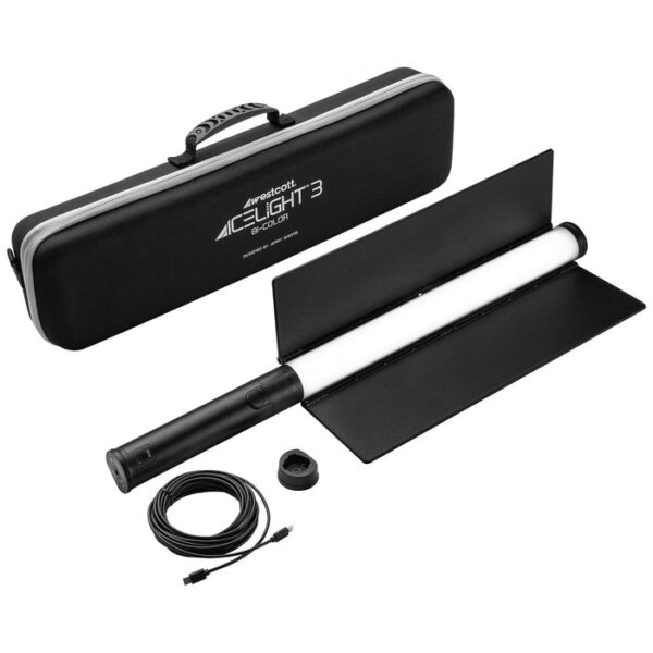 Westcott Ice Light 3 Bi-Colour Kit With Battery Grip & Barndoors - Image 2