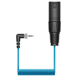 Sennheiser CL 35-XLR Right-Angle Locking 3.5mm TRS to XLR Male Coiled Output Cable