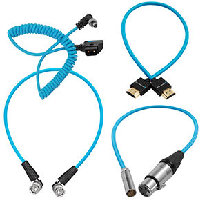 Kondor Blue Blackmagic Video Assist Cable Pack for On-Camera Monitor