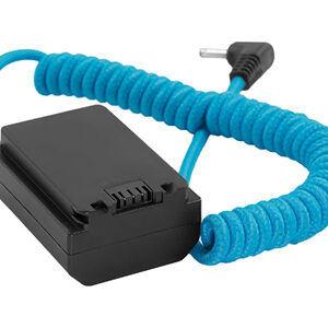Kondor Blue 1.35/3.5 DC Male to Sony A7/FX3/FX30 NP-FZ100 Dummy Battery Cable