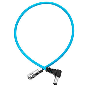 Kondor Blue 35cm BMPCC 4K/6K to DC Male 5.5/2.5 Power Adapter Cable - Blue