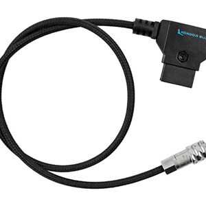 Kondor Blue 1.2m D-Tap to BMPCC 4K/6K Pro Power Cable for Blackmagic - Black