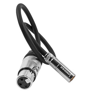 Kondor Blue Mini XLR to XLR for BMPCC 6K Pro/C70 Camera (40cm) - Black