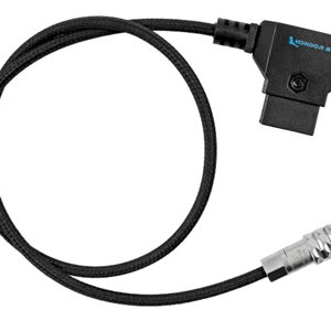 Kondor Blue 50cm D-Tap to BMPCC 4K/6K Pro Power Cable for Blackmagic - Black