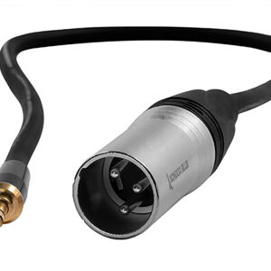 Kondor Blue 40cm XLR Male to 3.5mm Male Mini TRS