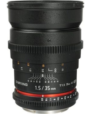 Samyang 35mm T1.5 VDSLR Canon EF Full Frame