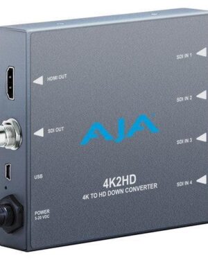 AJA 4K2HD 4K/UHD to 3G/HD/SD-SDI and HDMI Downconverter
