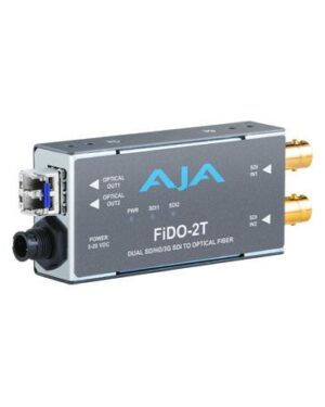 AJA FiDO-2T Dual Channel SD/HD/3G SDI to Optical Fibe