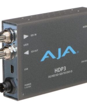 AJA HDP3 3G-SDI to DVI-D and Audio Converter