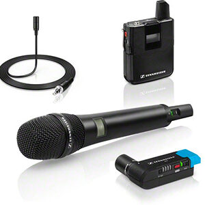 Sennheiser AVX-COMBO Wireless Handheld and Lavalier Mic System
