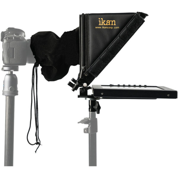 Ikan PT1200-LS 12 Inch Portable Light Stand Teleprompter - Image 2