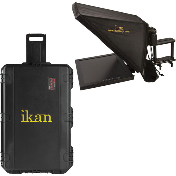 Ikan PT3700 Teleprompter & Hard Case Travel Kit