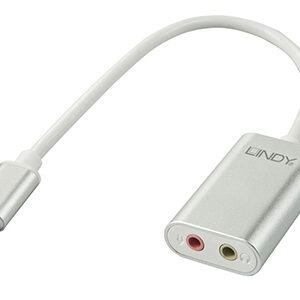 Lindy USB C to Audio Adaptor