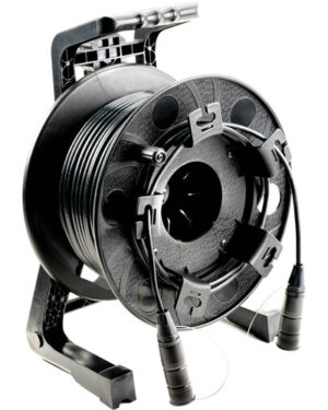 Zilr Cable Reel SDI 12G BNC Cable (50m / 164 ft)