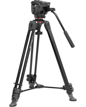 Manfrotto 500X Fluid Head with Aluminum Tripod Kit